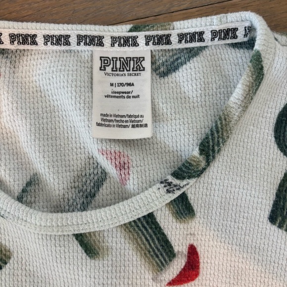 PINK cactus Christmas pjs - Picture 3 of 6